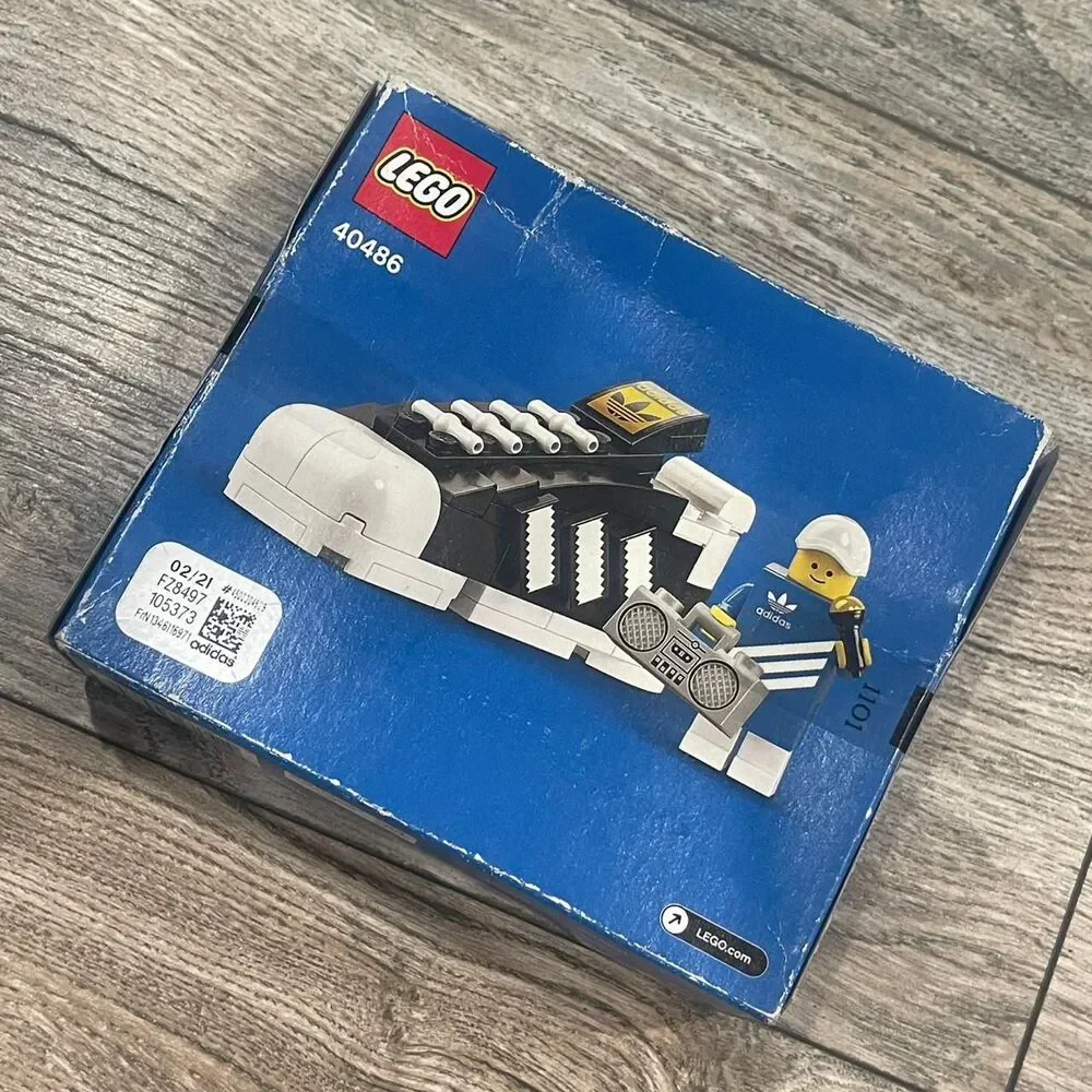 Adidas-originals Black and White Building-sets-blocks